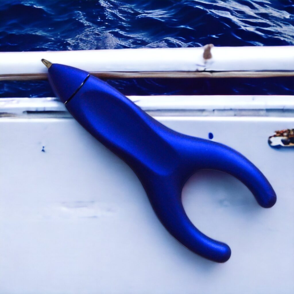 Długopis niebieski PenAgain na łódce